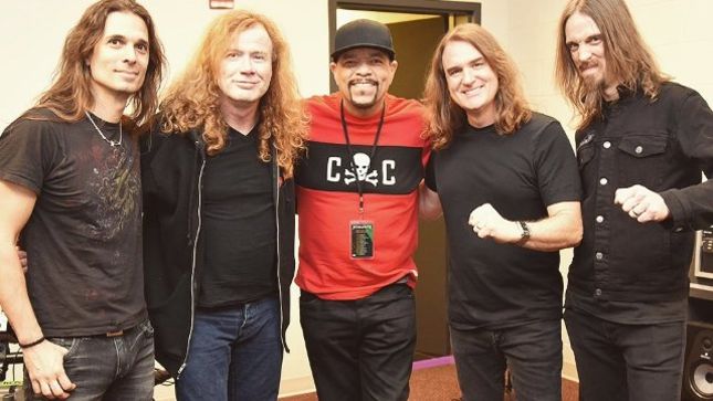 BODY COUNT's ICE-T Talks Friendship With MEGADETH Frontman DAVE MUSTAINE (Video)