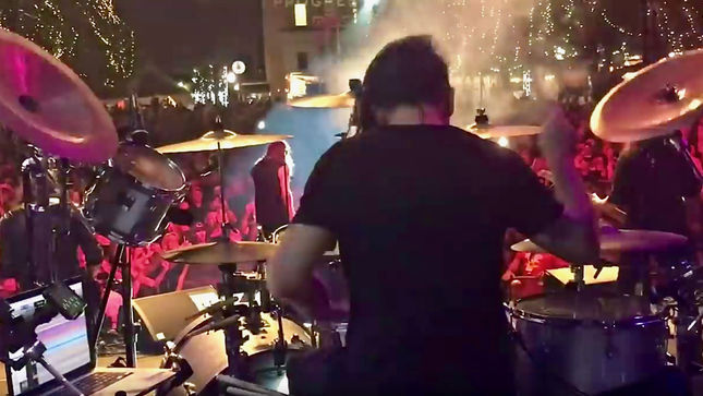 KAMELOT Drummer CASEY GRILLO Posts Drum-Cam Video From Third Show With QUEENSRŸCHE