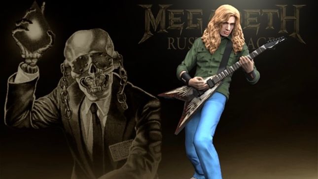 MEGADETH - KnuckleBonz Collectibles Now In Production For Fall Release
