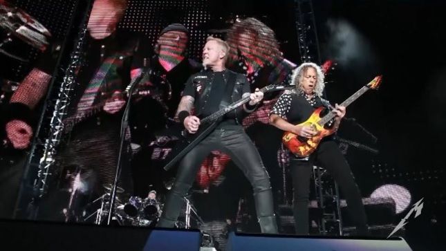 METALLICA - Pro-Shot Footage Of "Atlas, Rise!" Performance From Baltimore Show Posted