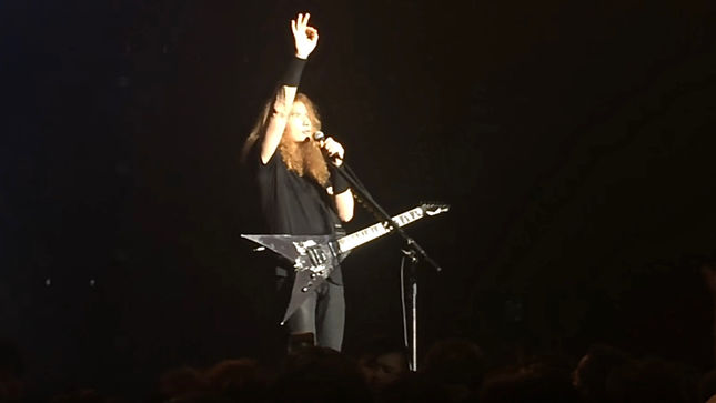 DAVE MUSTAINE Pays Tribute To CHRIS CORNELL At MEGADETH’s Tokyo Show - “We Have Lost One Of The Most Beautiful Voices In Rock”; Video