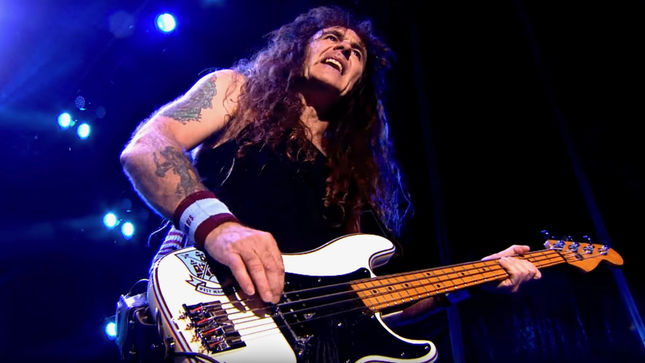 IRON MAIDEN Bassist STEVE HARRIS On Upcoming North American Tour - “We Will Be Bringing The Full Production With Us Including All The Eddies And The Mayan-Themed Stage Sets”