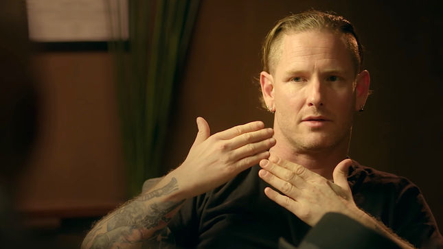 COREY TAYLOR Discusses Wearing A Mask In SLIPKNOT - “It's Not Just The Visual And The Shock, It's A Representation Of Who I Am In That Album”; Video