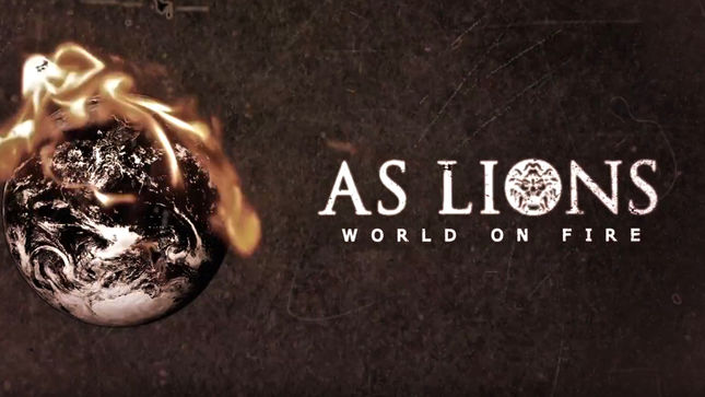 AS LIONS Release “World On Fire” Lyric Video