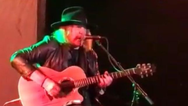 DON DOKKEN Performs "Dream Warriors" Acoustically At 30th Anniversary Bash Of Nightmare On Elm Steeet 3; Fan-Filmed Video