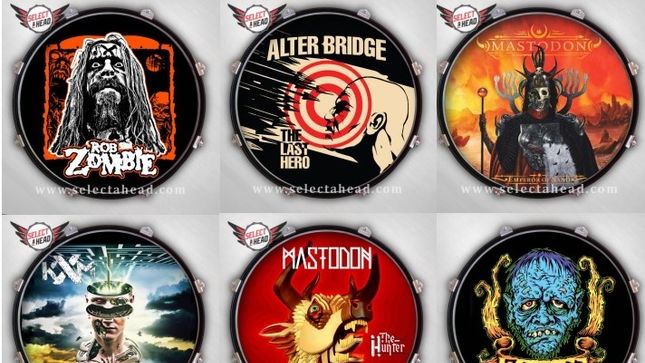 SELECT-A-HEAD Drums Announce New Designs From ROB ZOMBIE, MASTODON, ALTER BRIDGE, And More