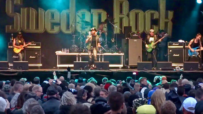 HELIX Performs “When The Hammer Falls” At Sweden Rock Festival; Video