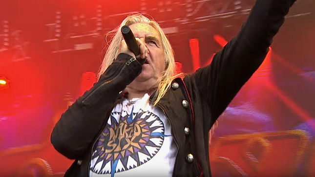 SAXON To Release Solid Book Of Rock Box Set In August; Includes 11 CDs, 3 DVDs, Bonus Material; BIFF BYFORD Video Message Streaming