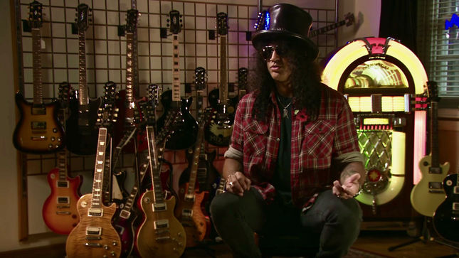 SLASH Discusses Early Influences, FM Radio, VAN HALEN And More; 2010 BangerTV “Raw & Uncut” Video Interview Posted