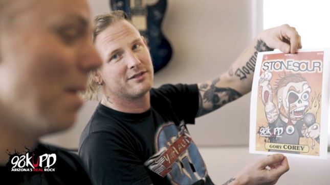 STONE SOUR Frontman COREY TAYLOR, Guitarist JOSH RAND Featured In New 98 KUPD Interview (Video)