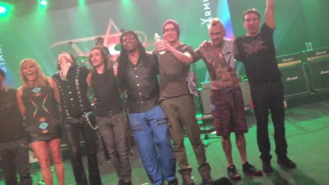 NUNO BETTENCOURT, STEVE VAI, DEVIN TOWNSEND And GRACE POTTER Perform EXTREME Classic "Get The Funk Out" At Starmus 2017 (Video)