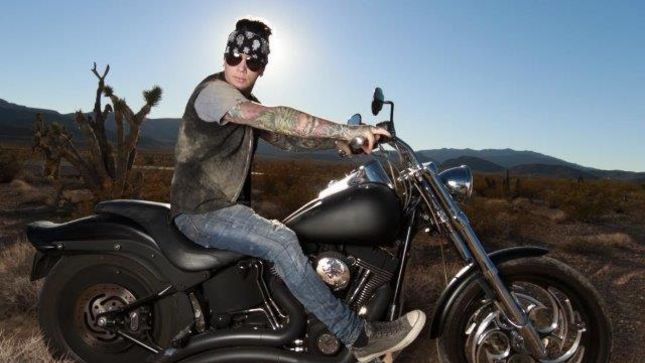 SIXX:A.M. Guitarist DJ ASHBA Selling His Harley Davidson Motorcycle