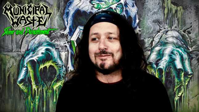 MUNICIPAL WASTE Singer TONY FORESTA Discusses Favourite Album Artwork And Artists; Video