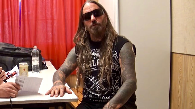 DEVILDRIVER Frontman DEZ FAFARA - “We Have A Lot Of Heavy Metal In Us, But We Also Have A Lot Of Punk Rock In Us”; Video