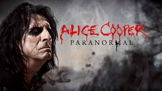ALICE COOPER - New Album Paranormal Tops Charts Around The World