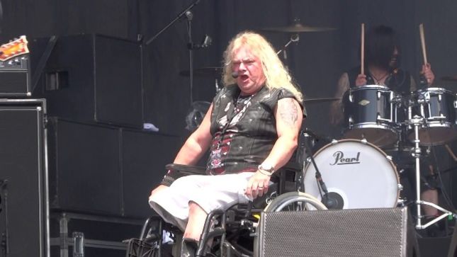 GRIM REAPER Frontman STEVE GRIMMETT Returns To The Stage At Bang Your Head 2017; Fan-Filmed Video Posted