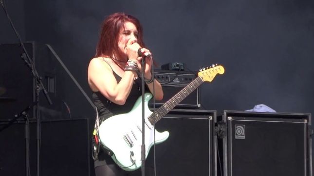 LEE AARON Caps Off Germany Tour At Bang Your Head Festival 2017; Fan-Filmed Video Of "Powerline" And "Metal Queen" Available