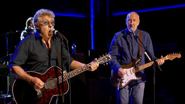 THE WHO Perform Classic Hits “I Can See For Miles”, "You Better You Bet" On The Tonight Show Starring Jimmy Fallon; Video Streaming