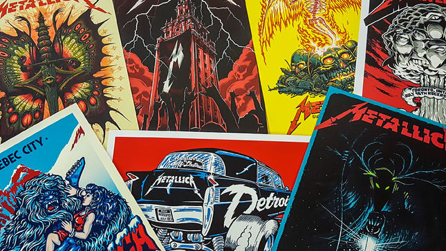 METALLICA - Limited Edition Concert Posters On Sale Thursday