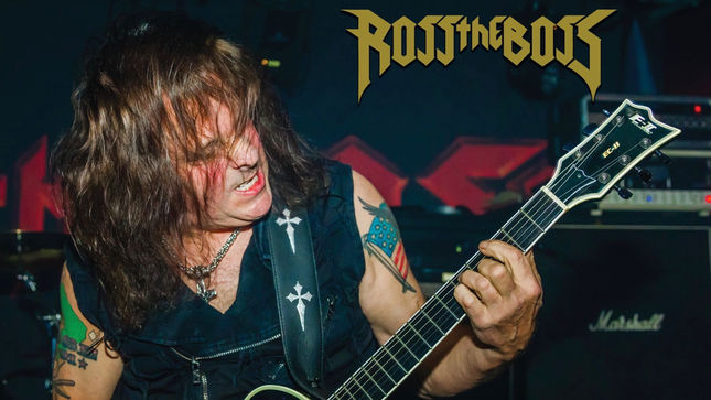 ROSS THE BOSS Talks 30th Anniversary Of MANOWAR's Fighting The World Album, Producing ANTHRAX Single "Soldiers Of Metal" In 1983
