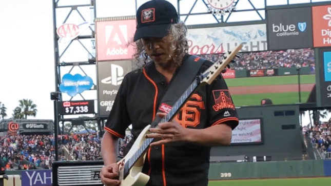 METALLICA - Video Of National Anthem Performance At Fifth Annual Metallica  Night With The San Francisco Giants - BraveWords