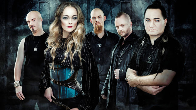 AMBERIAN DAWN Launch Video Trailer For Upcoming Co-Headline Tour With EDENBRIDGE