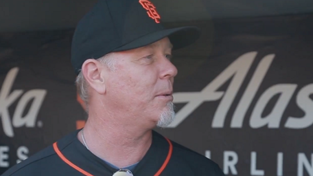 METALLICA - Official Recap Video Of Fifth Annual Metallica Night With The San Francisco Giants; Custom Guitars Up For Grabs