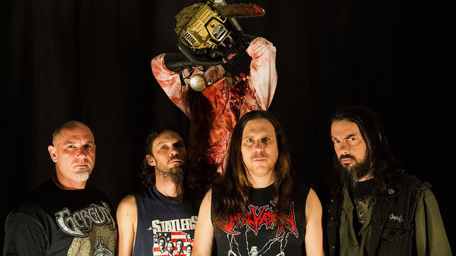 EXHUMED - Death Revenge Album Details Revealed; New Song "Defenders Of The Grave" Streaming