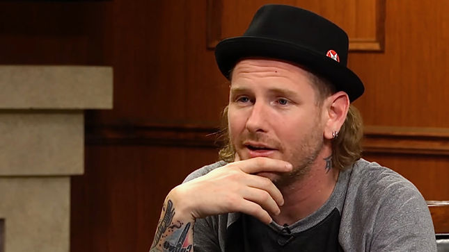 COREY TAYLOR Discusses CHESTER BENNINGTON, Depression, Politics, New SLIPKNOT Album And More On Larry King Now; Videos Streaming
