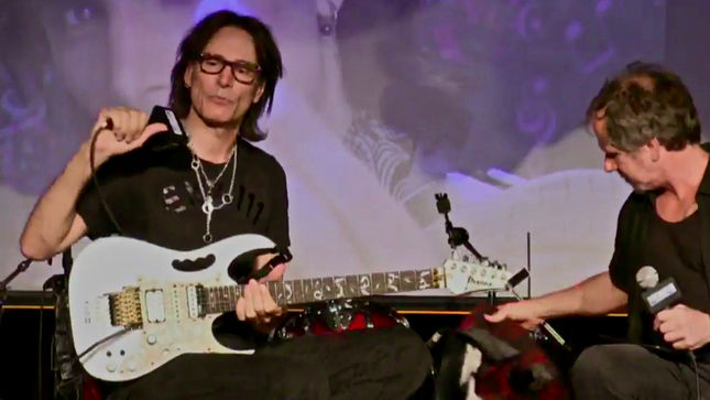 STEVE VAI - “The Idea Of Becoming Successful Was Actually Frightening To Me”; 'BackStory Presents' Live Stream Now Available (Video)