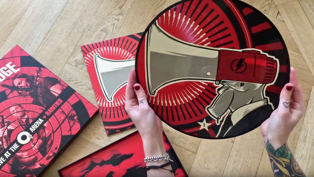 ALTER BRIDGE Live At The O2 Arena + Rarities; 4LP Picture Vinyl Unboxing Video Posted