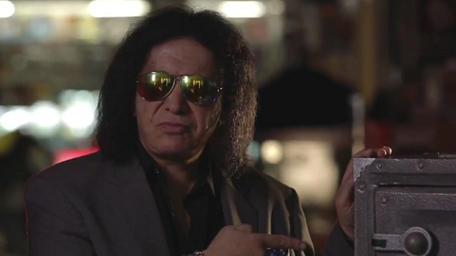 GENE SIMMONS - Video Preview Of 10 CD Box Set The Vault