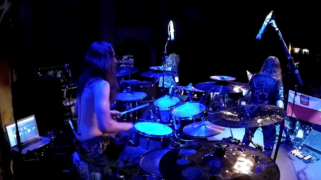 VADER Drummer JAMES STEWART Performs “Tempest” In Denver; Video Streaming