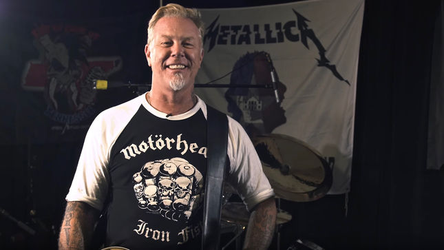 METALLICA Frontman JAMES HETFIELD - “Once I Stopped Breaking Strings Live, I Wondered Why”; Three New Promo Videos Posted For Hetfield + Hammett Experience