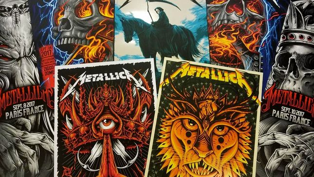 METALLICA – Limited European WorldWired Tour Posters Available Thursday
