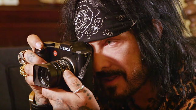 NIKKI SIXX - First Ever Photography Exhibit And Special Edition Leica Q Camera To Launch in October; First Look Video Streaming