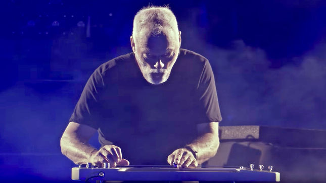 DAVID GILMOUR Releases Video Snippet Of PINK FLOYD Classic “The Great Gig In The Sky” From Upcoming Live At Pompeii Release