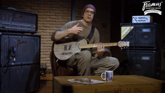 DEVIN TOWNSEND Discusses Framus Blank Signature Guitar In New Video