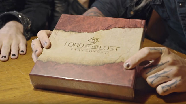LORD OF THE LOST - Swan Songs II Deluxe Box Set Unboxing Video Posted