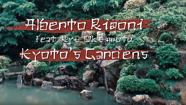 ALBERTO RIGONI Releases Video For “Kyoto's Gardens” Featuring SPOCK’S BEARD’s Ryo Okumoto