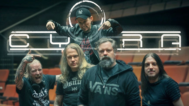 CYHRA Featuring Former IN FLAMES, AMARANTHE Members Post Live Rehearsal Footage