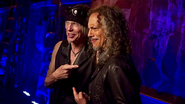 MICHAEL SCHENKER On METALLICA Guitarist KIRK HAMMETT - "He Is A Fan And Became A Friend, And He Plays In The Biggest Band In The World"