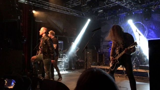 CYHRA Featuring JAKE E. And JESPER STRÖMBLAD Make Live Debut In Helsinki; Fan-Filmed Video Posted