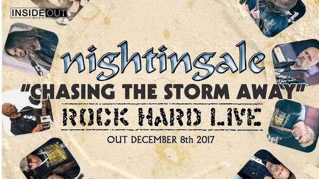 NIGHTINGALE To Release Rock Hard Live; First Single “Chasing The Storm Away” Launched