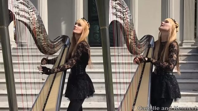 Harp Twins CAMILLE AND KENNERLY Cover METALLICA’s “Fade To Black”; Video
