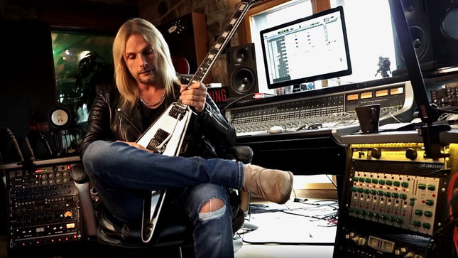JUDAS PRIEST Guitarist RICHIE FAULKNER Unveils New Epiphone Signature Guitar; Video