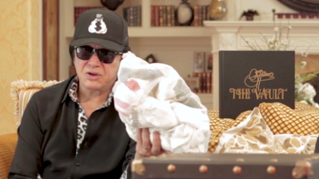GENE SIMMONS - Stage Worn Socks Could Be Mystery Gift Inside The Vault