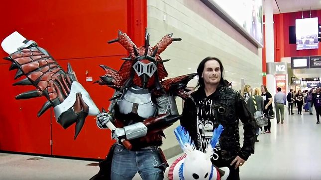 CRADLE OF FILTH Leader DANI FILTH At MCM Comic Con London - "What's In My Bag?" Video Streaming