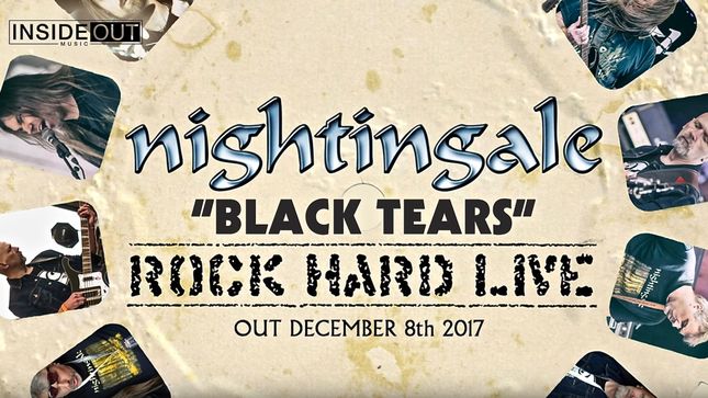 NIGHTINGALE Streaming "Black Tears" From Upcoming Rock Hard Live Release