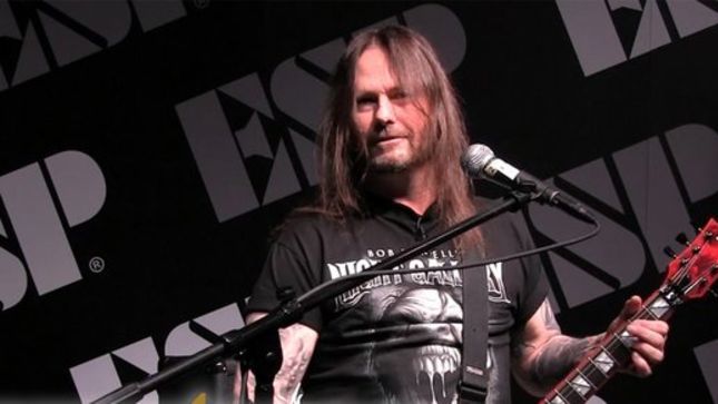 SLAYER Guitarist GARY HOLT - "The Band Gives The Freedom To Put My Own Feel On The Solos"